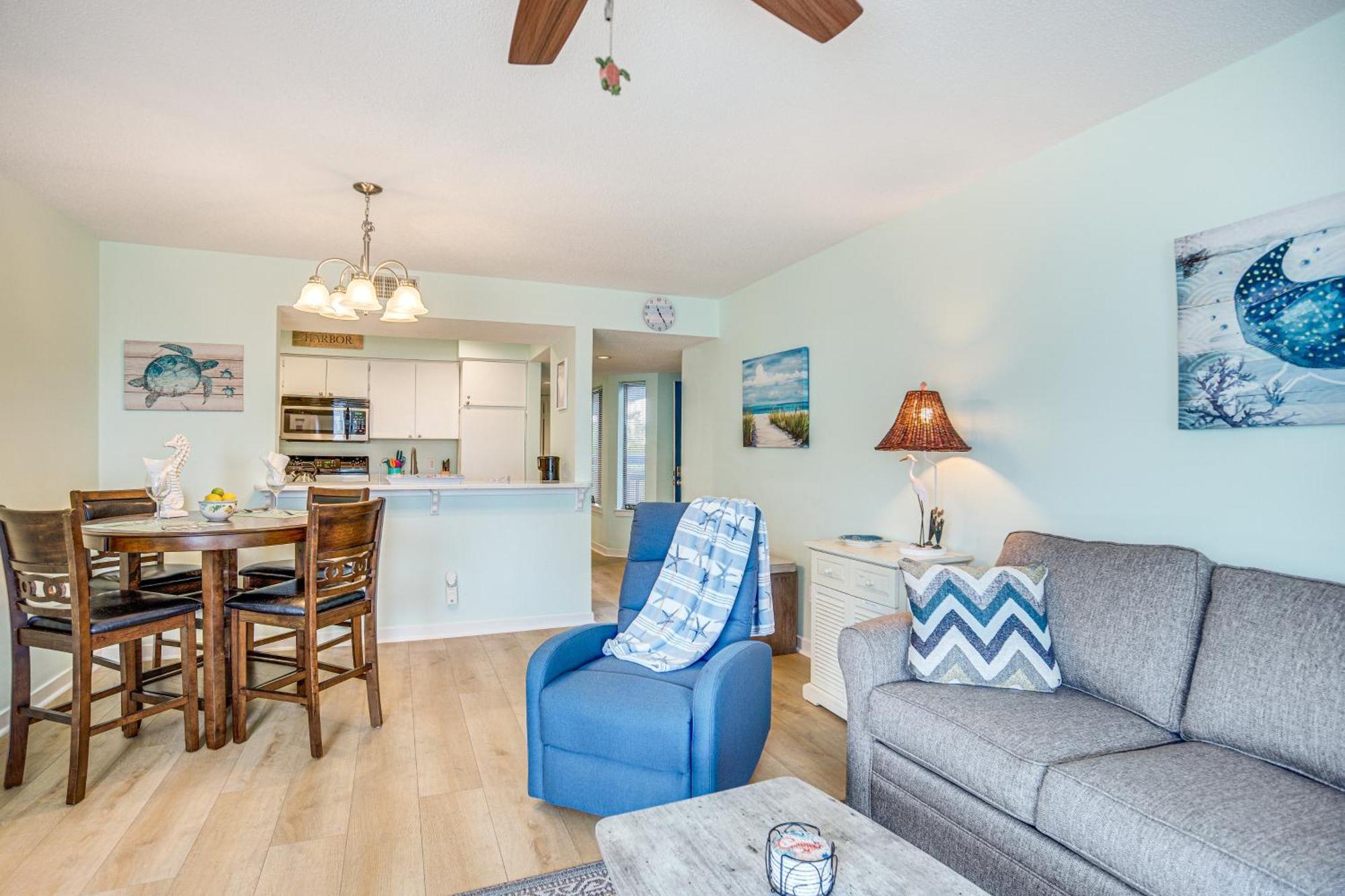 Ocean-View Saint Helena Island Condo - Pool Access Oceanmarsh Subdivision Екстериор снимка