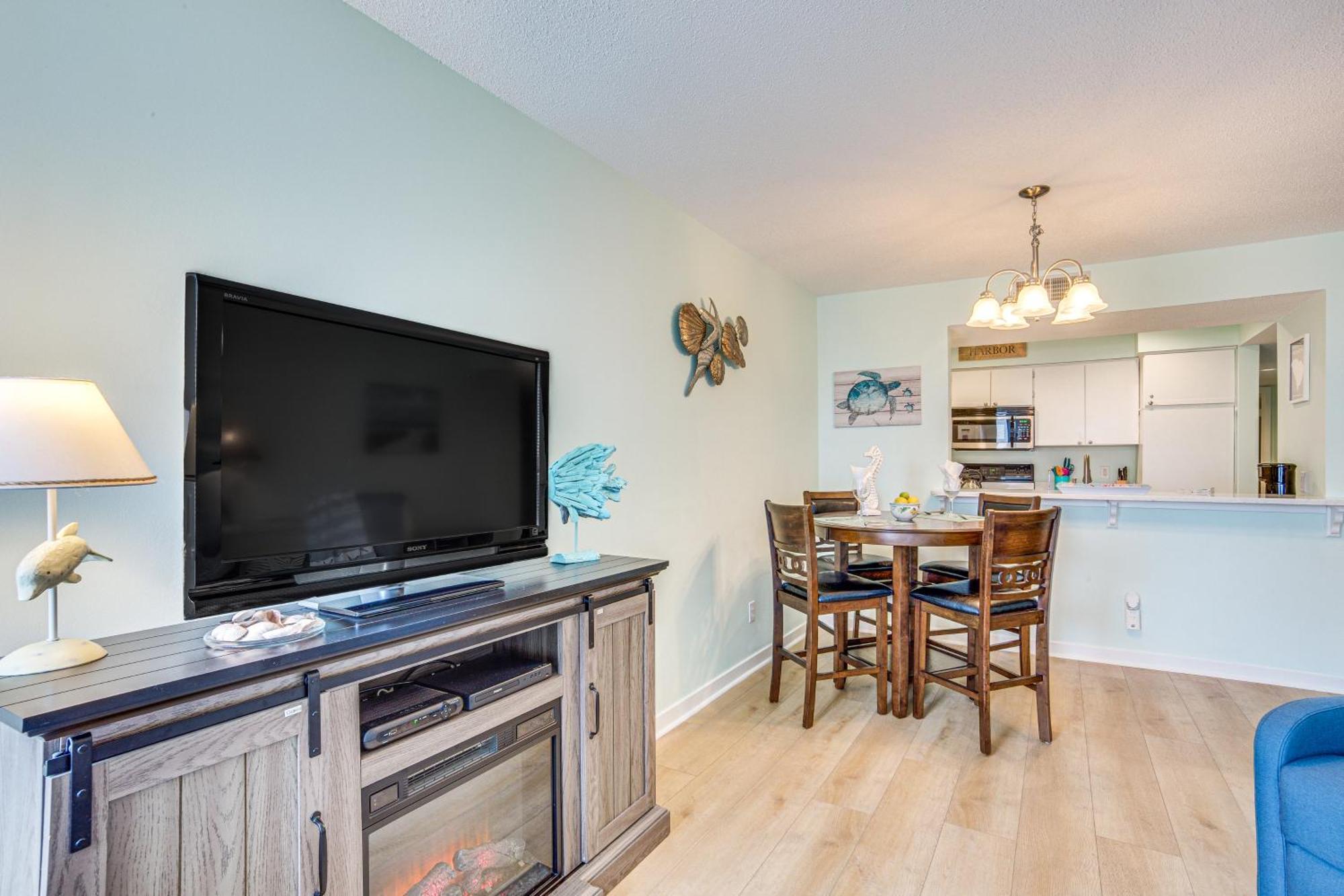 Ocean-View Saint Helena Island Condo - Pool Access Oceanmarsh Subdivision Екстериор снимка